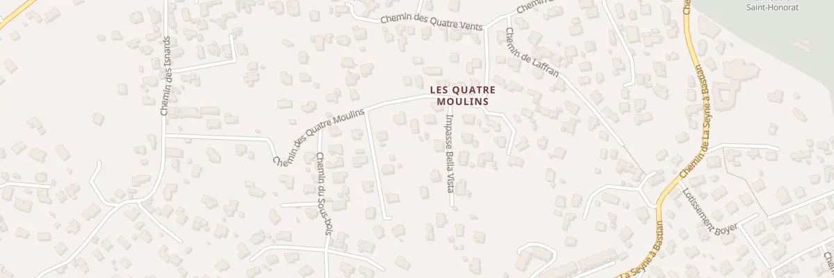 Plan du 456 Che des Quatre Moulins Cc 131 à La Seyne-sur-Mer