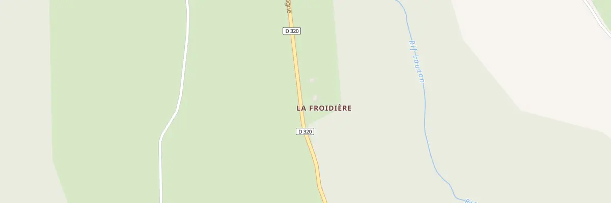 Plan du 5016D La Froidiere à Montmaur