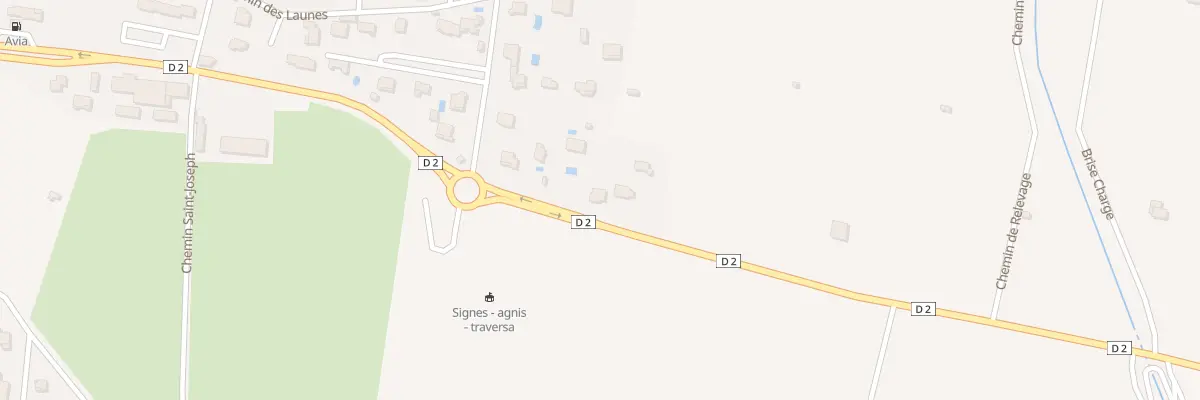 Plan du 349 Rte de Meounes à Signes