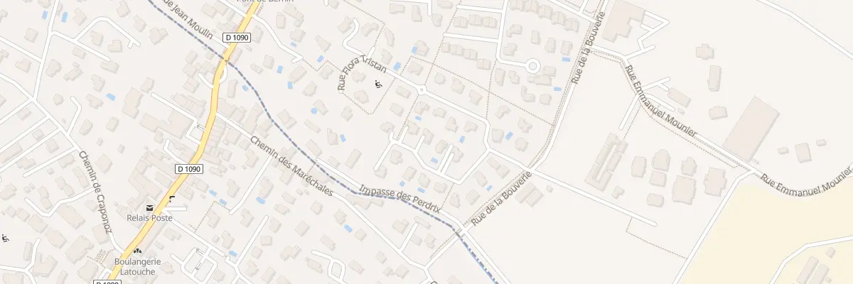 Plan du 164 Rue Cecile Brunschvicg à Crolles