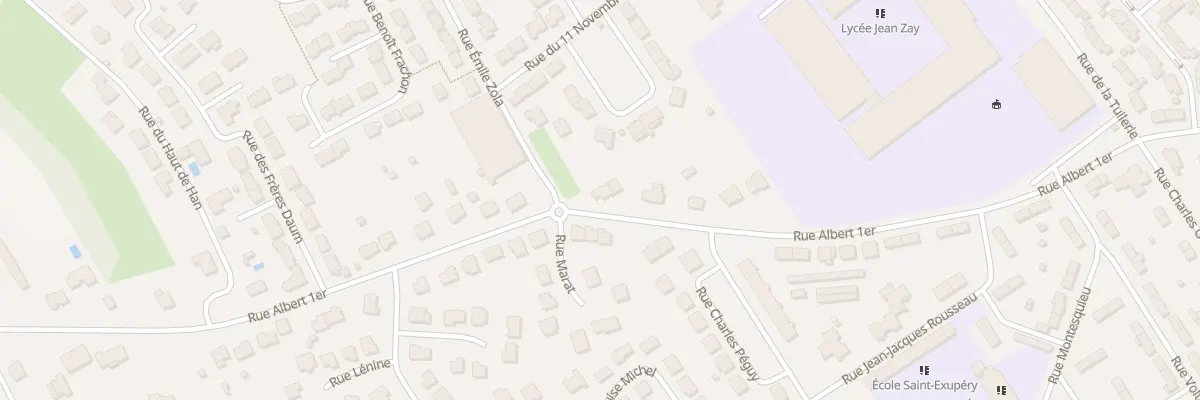 Plan du 48T Rue Albert 1er à Jarny