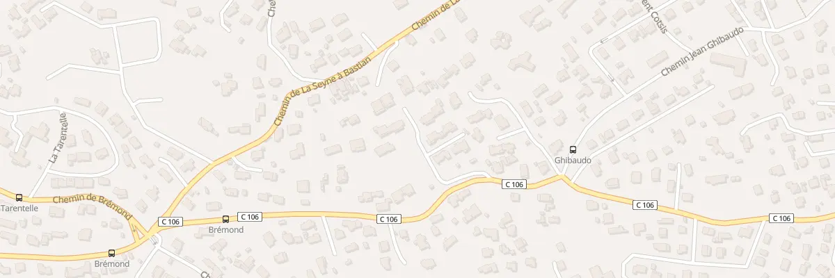 Plan du 5006F Che de Fabre A Gavet * à La Seyne-sur-Mer