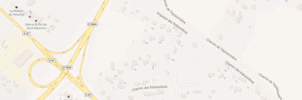 Plan du 87B Imp des Rabassières à Saint-Maximin-la-Sainte-Baume