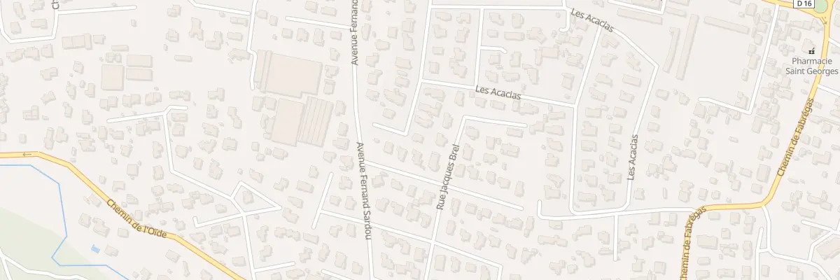 Plan du 82 Rue du Lot Les Acacias à La Seyne-sur-Mer