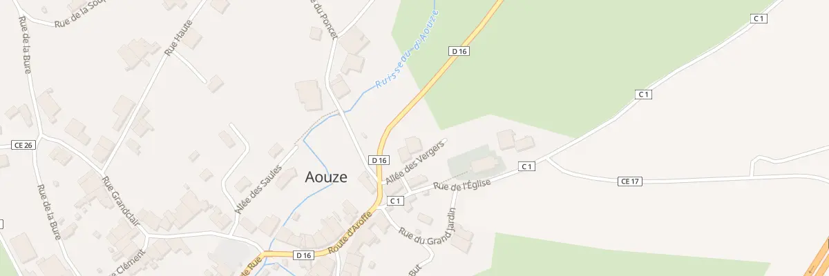 Plan du 53 All des Vergers à Aouze