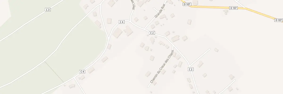 Plan du 2 Rue de Bregillard à Velesmes-Essarts