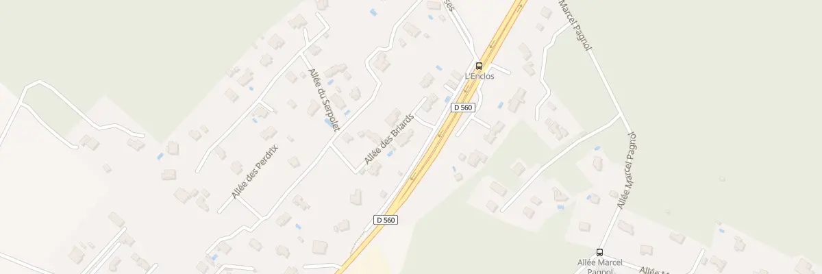 Plan du 2 All des Briards à Saint-Maximin-la-Sainte-Baume
