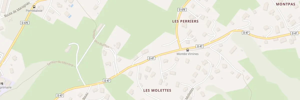 Plan des Chenots à Vimines