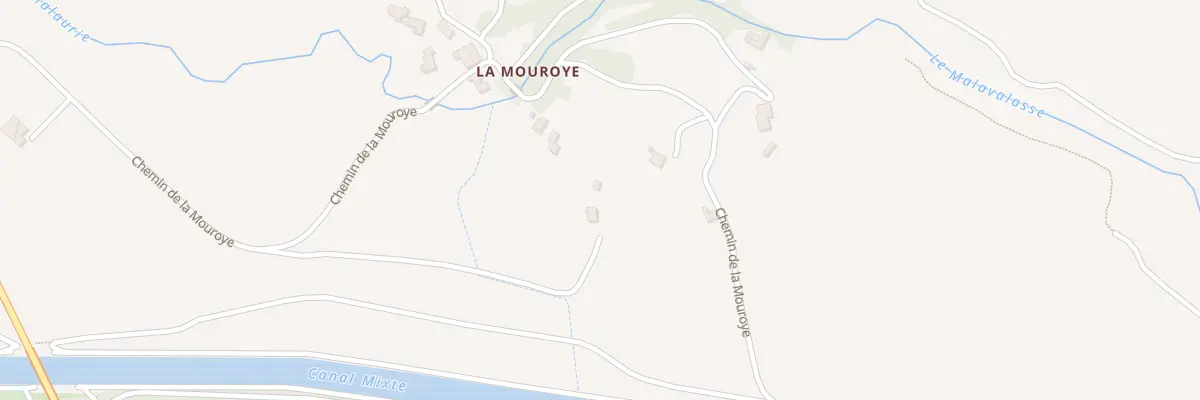 Plan du 1705 Che de la Mouroye à Saint-Julien