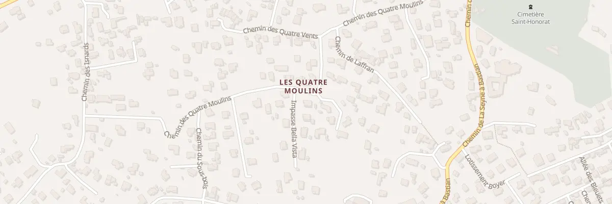 Plan du 64 Imp Bella Vista à La Seyne-sur-Mer