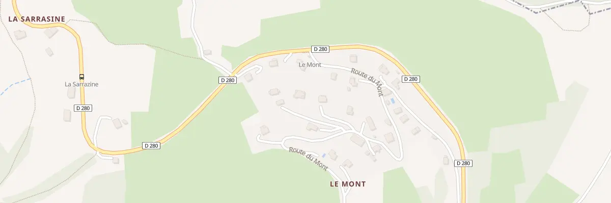 Plan du 1441C Rte du Mont à Revel