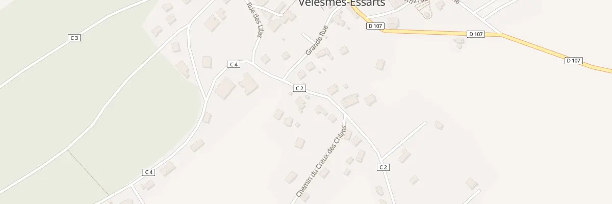 Plan du 6 Rue de Bregillard à Velesmes-Essarts
