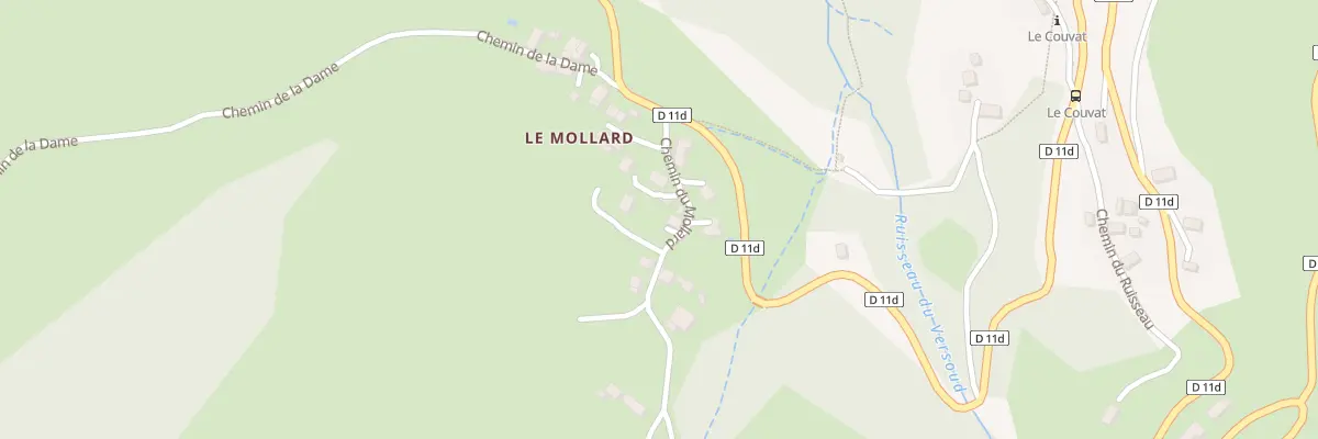Plan du 68 Che du Mollard à Saint-Jean-le-Vieux