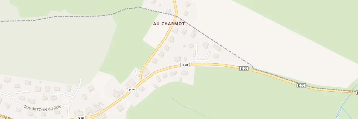 Plan du 2 Gr Grande Rue à Audeux