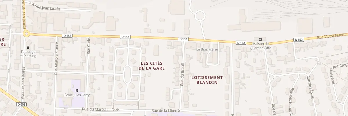 Plan du 8 Rue du Breuil à Jarny