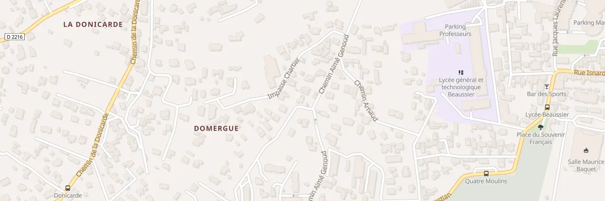 Plan du 399 Rue Aime Genoud à La Seyne-sur-Mer