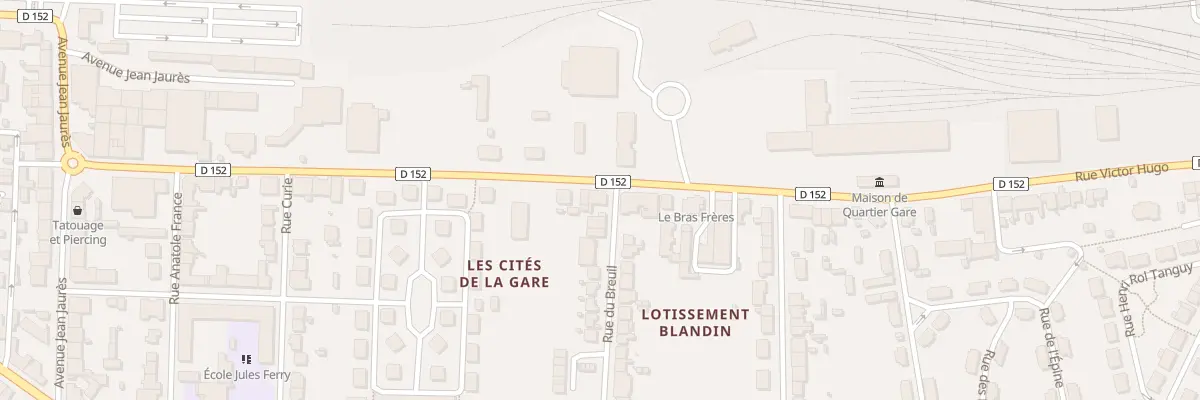 Plan du 2 Rue du Breuil à Jarny