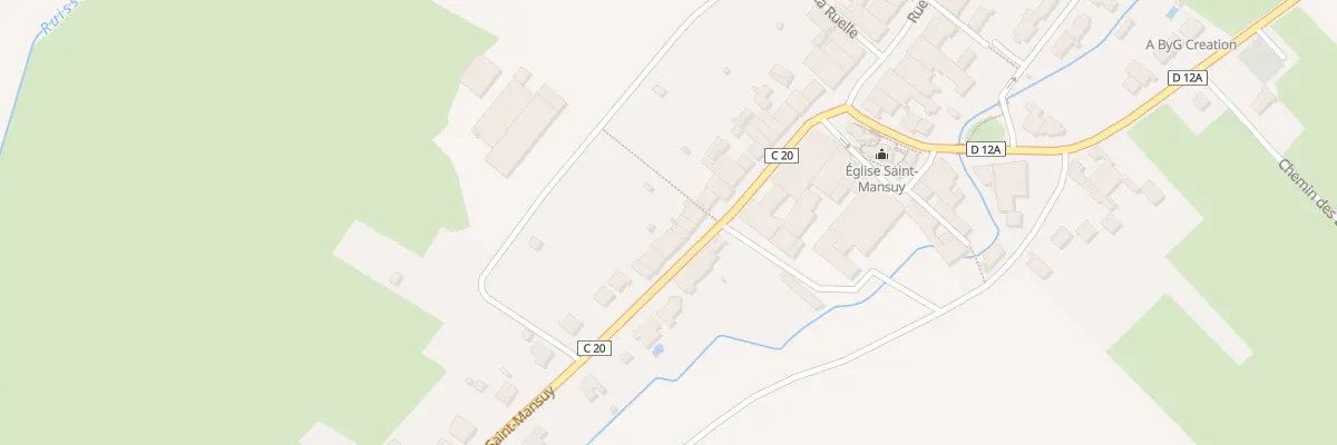 Plan du 22 Rue Saint-Mansuy à Gye
