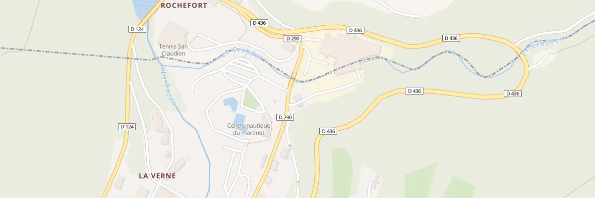 Plan du 1 Rte du Martinet à Villard-Saint-Sauveur