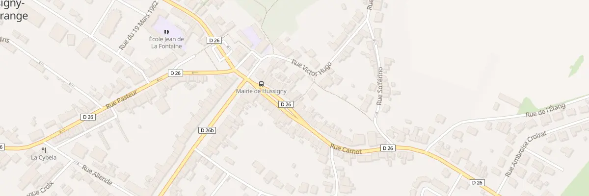 Plan du 13 Rue Carnot à Hussigny-Godbrange