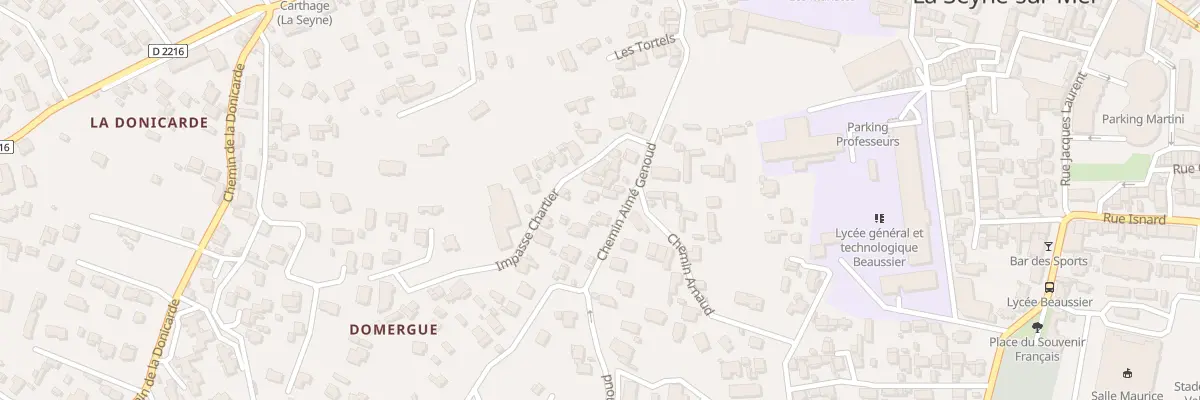Plan du 315 Rue Aime Genoud à La Seyne-sur-Mer