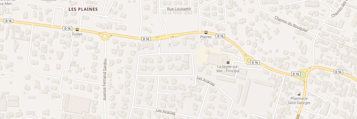 Plan du 67 Rue du Lot Les Acacias à La Seyne-sur-Mer