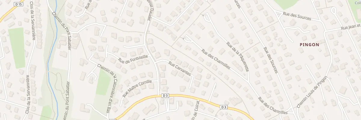 Plan du 67 Rue cervantès à La Motte-Servolex