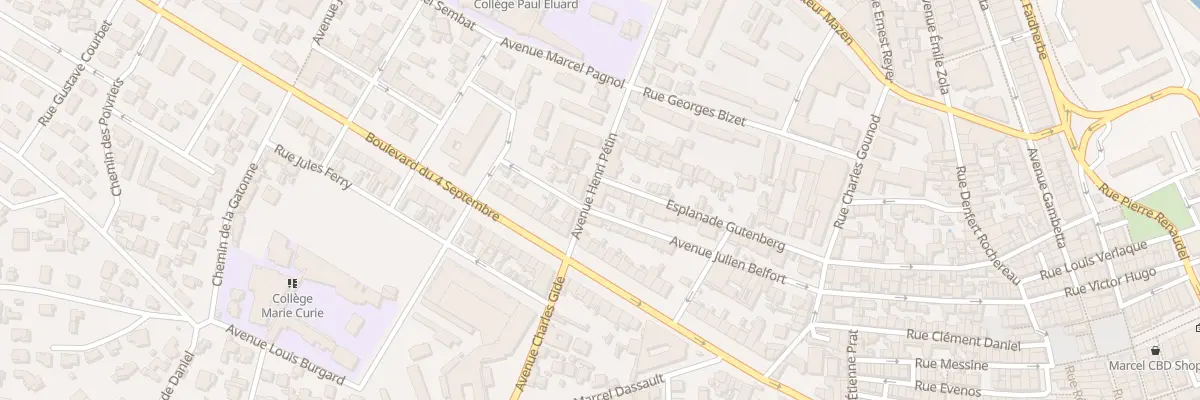 Plan du 32 Rue Henri Petin à La Seyne-sur-Mer