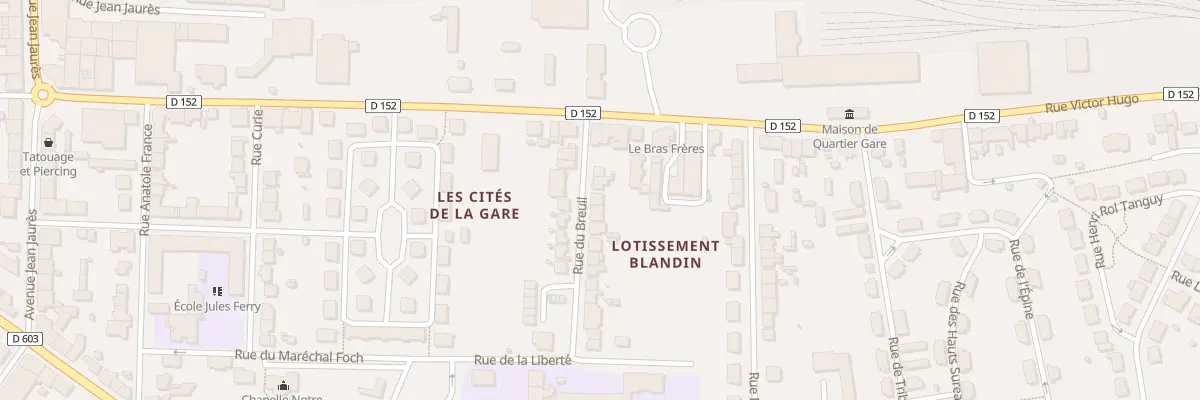 Plan du 11 Rue du Breuil à Jarny