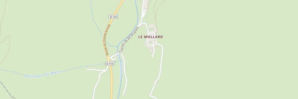 Plan du 266 Chem de Rif Bruyant à Lavaldens