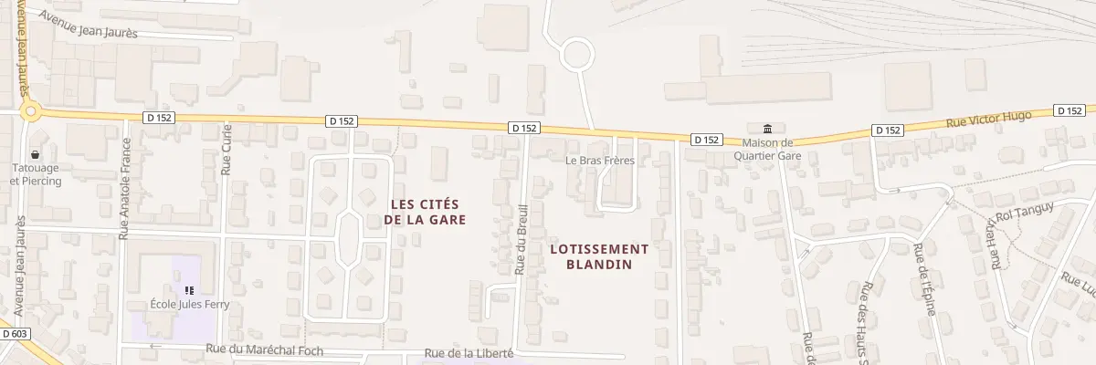 Plan du 7 Rue du Breuil à Jarny
