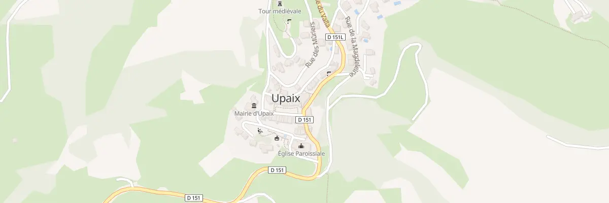 Plan du 231 Rue du Valla à Upaix