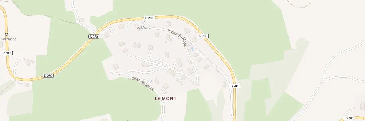 Plan du 1459 Rte du Mont à Revel