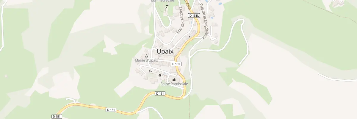 Plan du 5065 Le Village à Upaix
