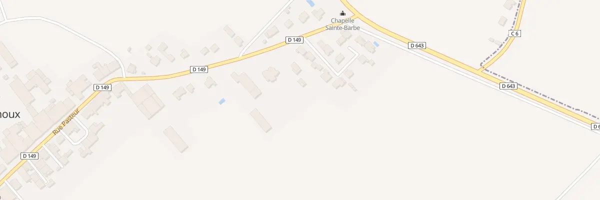Plan du 1B Rue Pasteur à Anoux