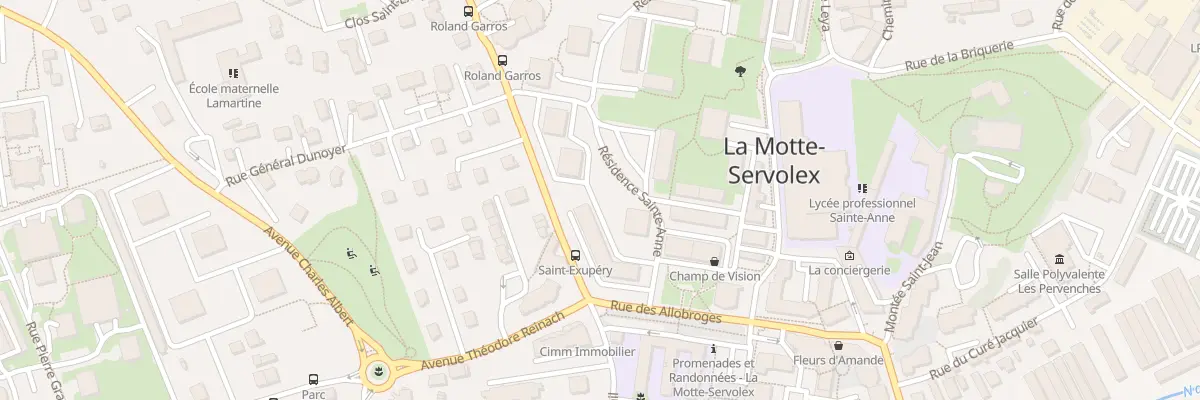 Plan du 211 Res Sainte-anne à La Motte-Servolex