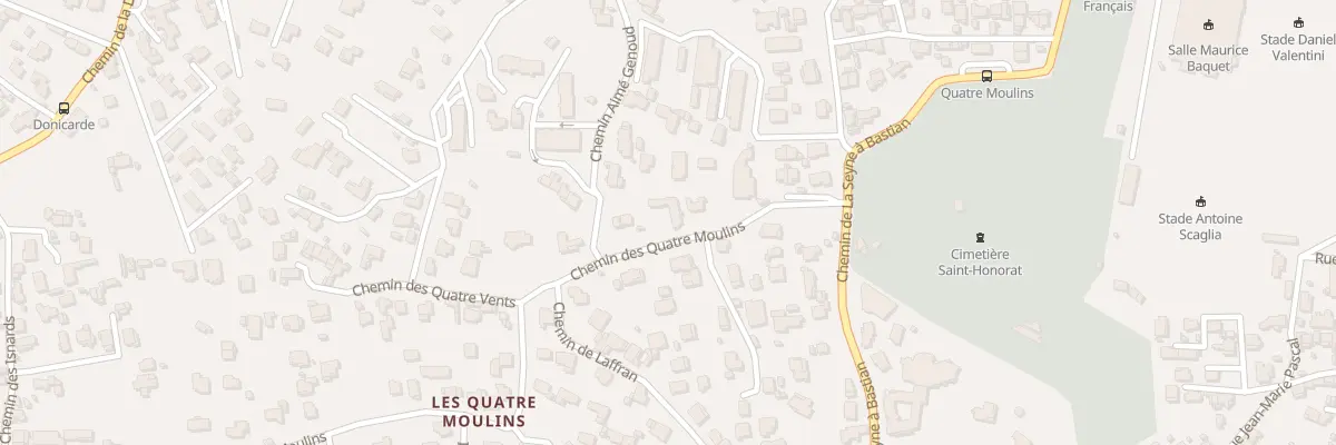 Plan du 151 Che des Quatre Moulins Cc 131 à La Seyne-sur-Mer