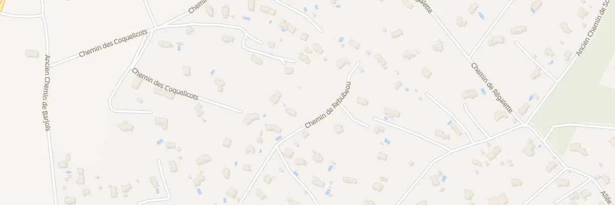 Plan du 595 Che de Rebubeou à Saint-Maximin-la-Sainte-Baume