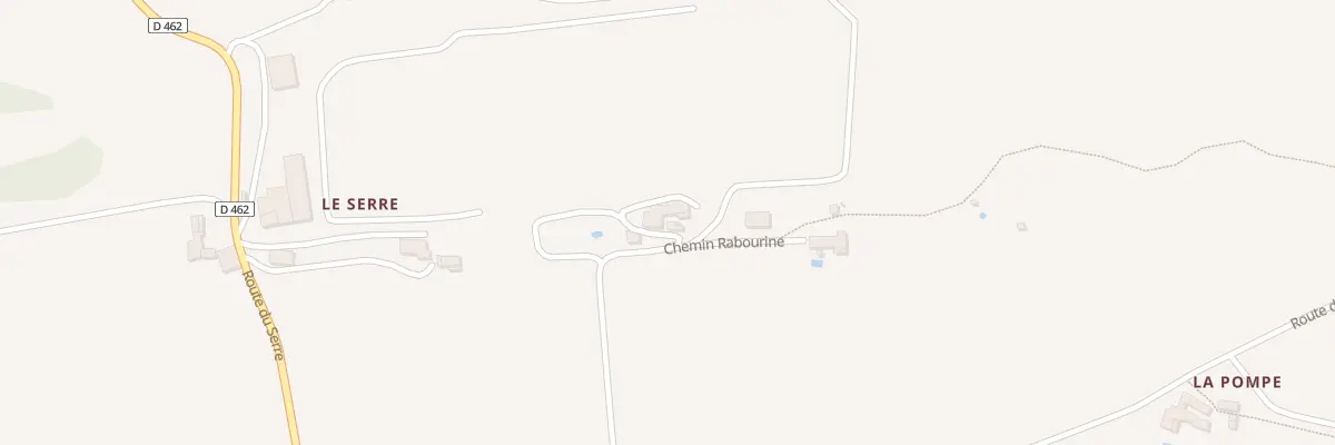 Plan du 5036 Le Serre à Lurs