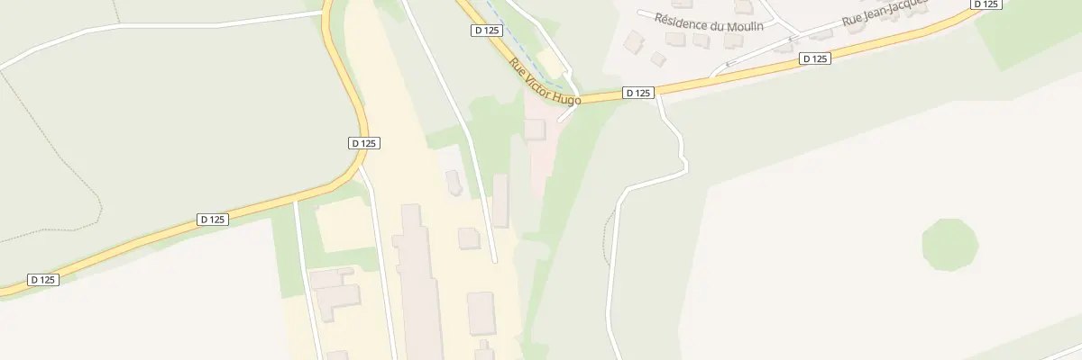 Plan du 5021 Rue Victor Hugo à Tiercelet
