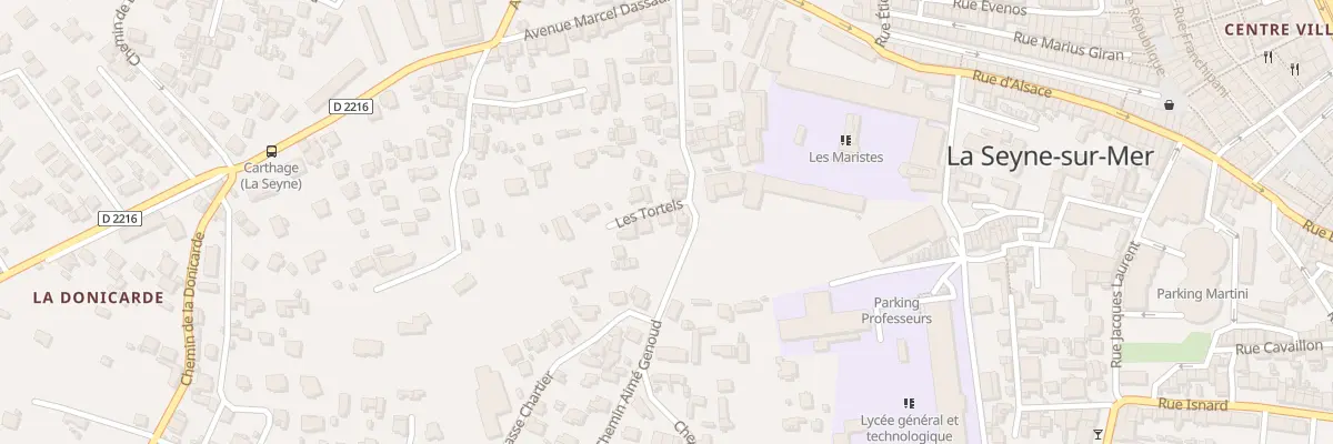 Plan du 9030B Rue Aime Genoud à La Seyne-sur-Mer