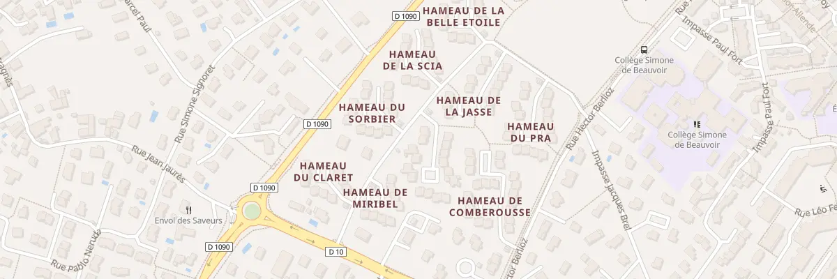 Plan du 267 Rue Victor Hugo à Crolles