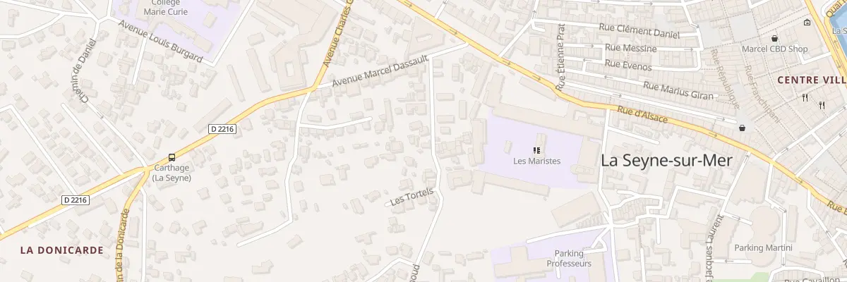 Plan du 9012 Rue Aime Genoud à La Seyne-sur-Mer