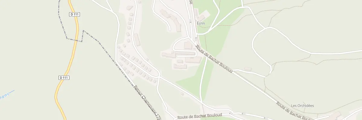 Plan du 500 Rue des Chardons Bleus à Chamrousse