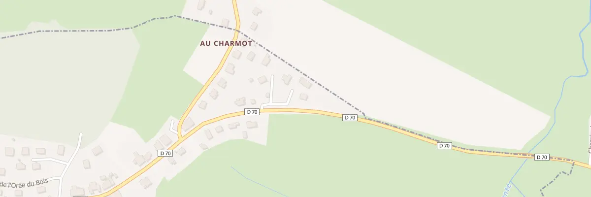 Plan du 6 Rue des Communaux à Audeux