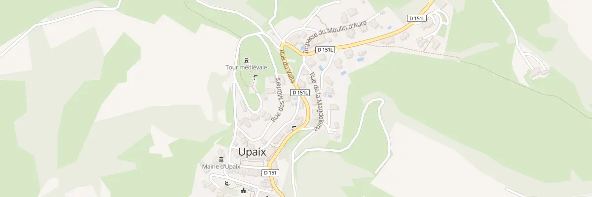 Plan du 175 Rue César Flour à Upaix