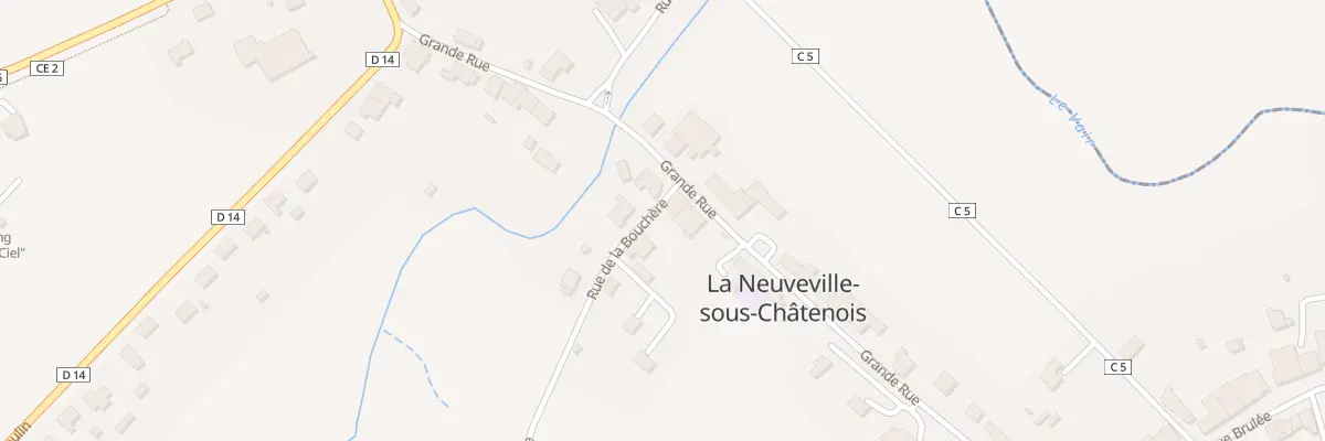 Plan du 266 Grande Rue à La Neuveville-sous-Châtenois