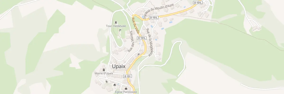 Plan du 5204 Le Village à Upaix