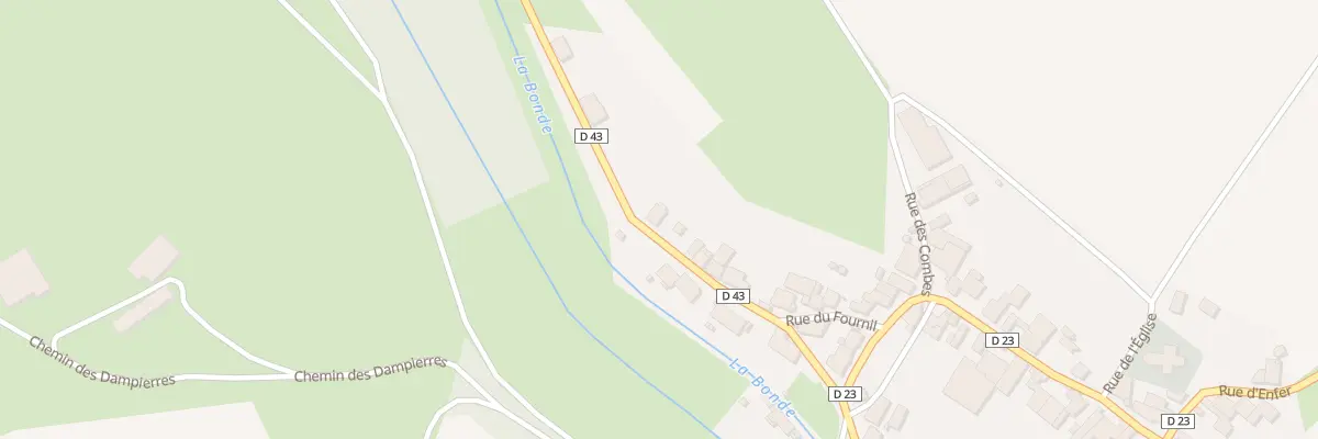 Plan du 7 Rue des Perrieres à Fédry
