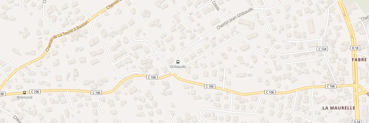 Plan du 513 Che de Fabre A Gavet * à La Seyne-sur-Mer